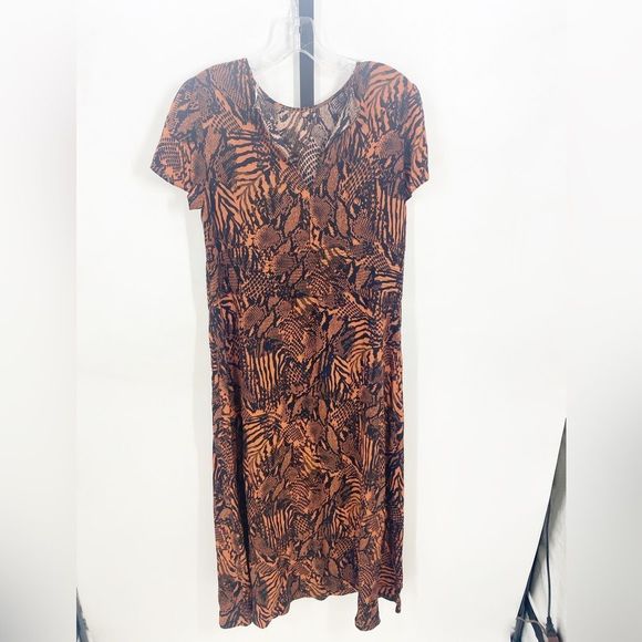 Aritzia Wilfred Animal Snake Print Dress XS - Picture 4 of 5